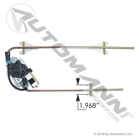 Automann HLK2278 Window Regulator LH IHC