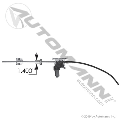 Automann HLK2291 Window Regulator LH Freightliner