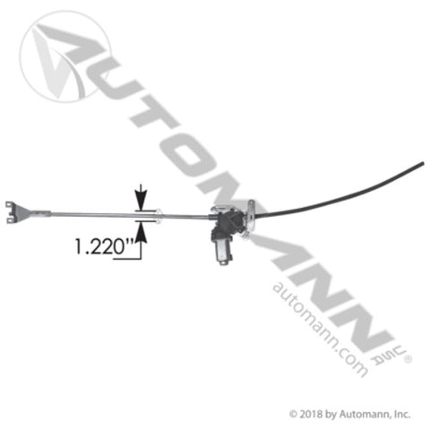 Automann HLK2294 Window Regulator RH Freightliner