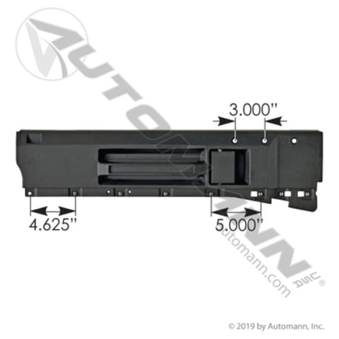 Automann HLK2313 Window Sill Black LH Freightliner