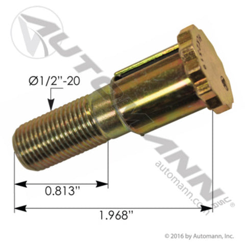 Automann HLK2319 Door Striker Pin Volvo
