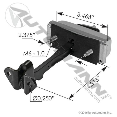 Automann HLK2448 Cabin Door Check LH Freightliner