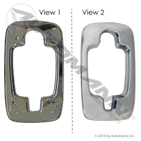 Automann HLK2569C Exterior Door Handle Bezel LH Chrome IHC
