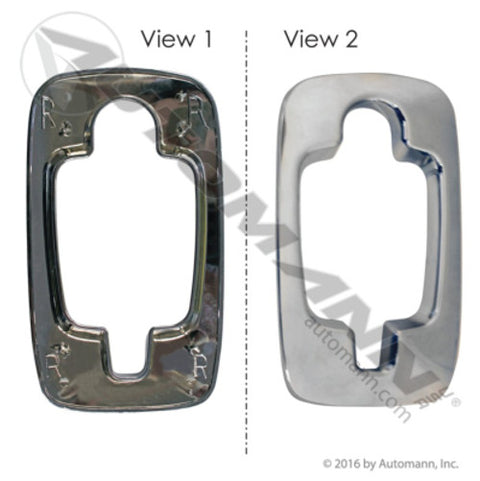 Automann HLK2570C Exterior Door Handle Bezel RH Chrome IHC