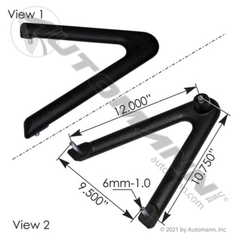 Automann HLK2571 Interior Door Handle LH