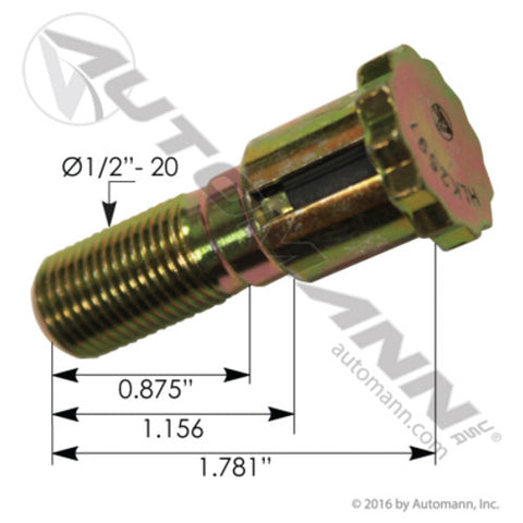 Automann HLK2591 Door Striker Mack