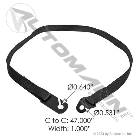 Automann HLK2767 Hood Strap Freightliner