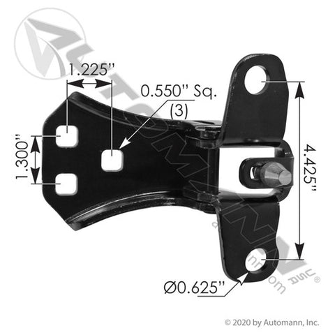 Automann HLK2884 Lower Door Hinge Paccar
