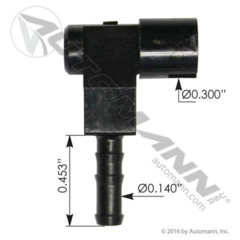 Automann HLK7033 Wiper Nozzle Freightliner