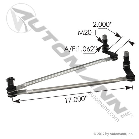 Automann HLK7048 Wiper Transmission Mack