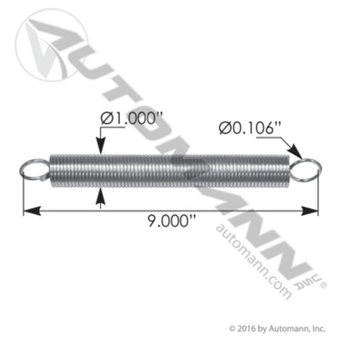 Automann KP115 Bumper Spring Fontaine