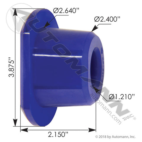 Automann KP154UB Fifth Wheel Bushing Poly Holland
