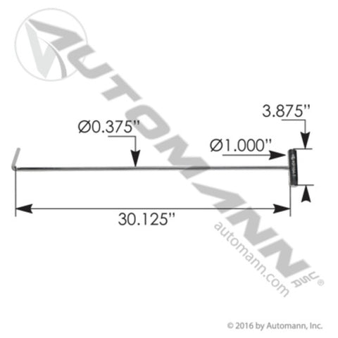 Automann KP194-TC Fifth Wheel Pin Puller Universal