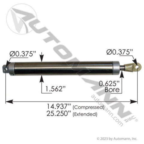 Automann KP7501505 Air Cylinder and Hardware Jost