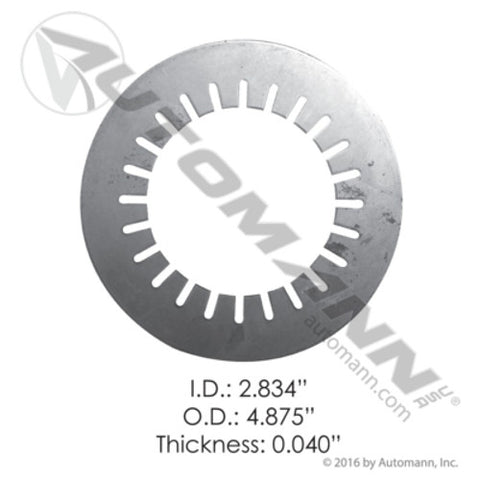 Automann KPSDR Fifth Wheel Lube Disc Retaining Ring