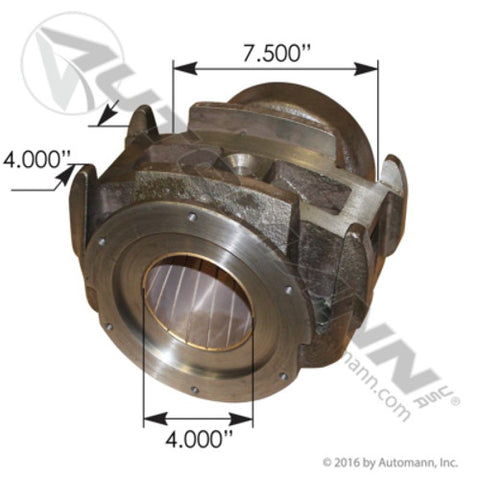 Automann M1117 Trunnion 4in X 4in Mack