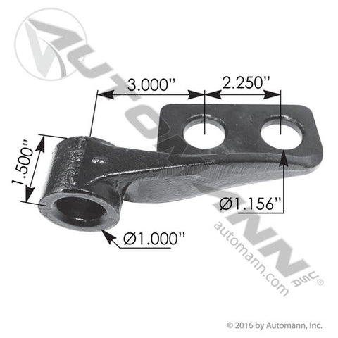 Automann M131008R Hood Hinge RH Kenworth