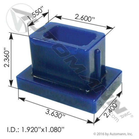 Automann M13424UB Hood Spike Poly Peterbilt