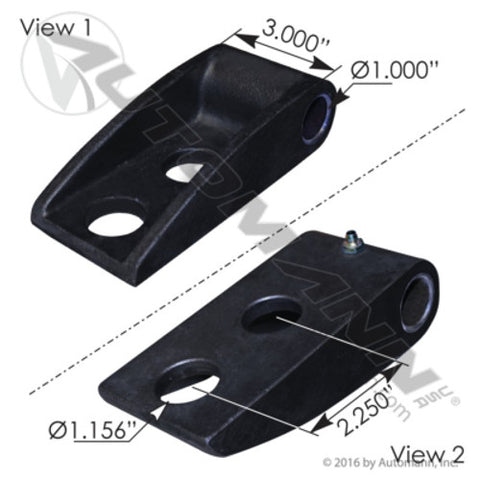 Automann M137297 Hood Bracket Kenworth
