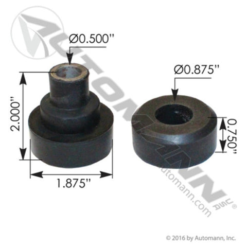 Automann M141873 Motor/Radiator Mountn Bushing Bluebird