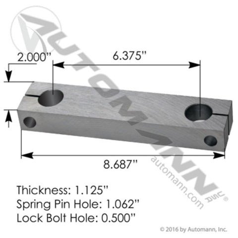 Automann M1503 Side Bar Peterbilt
