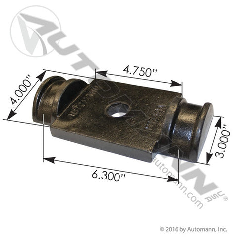Automann M1549 Top Plate 3in Round IHC