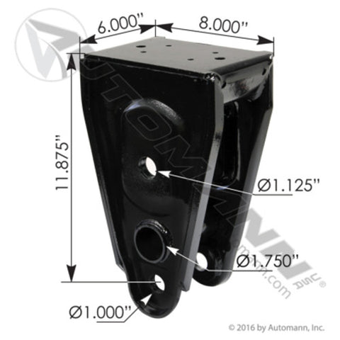 Automann M16175 Hutch Side Mount Center Hanger