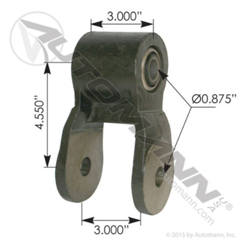 Automann M1733 Topkick Shackle Rear of Rear Chevrolet/G