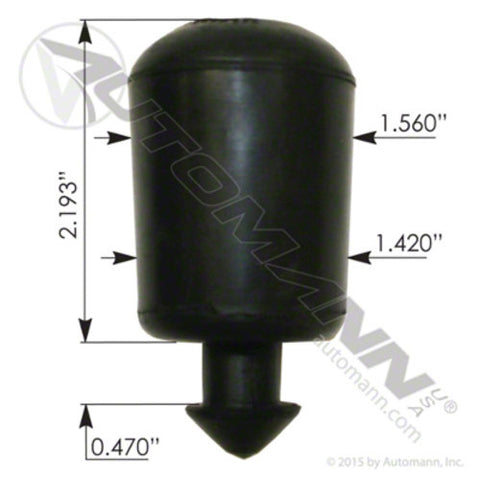 Automann M17332 Hood/Axle Bumper Freightliner