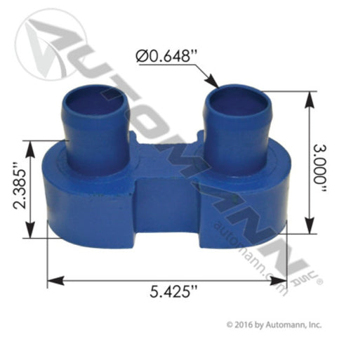 Automann M17347UB Motor Mount Poly Freightliner