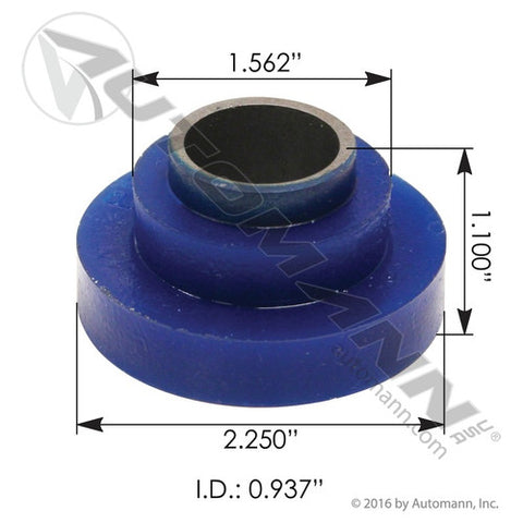 Automann M17388UB Trans Support Bushing Poly Kenworth