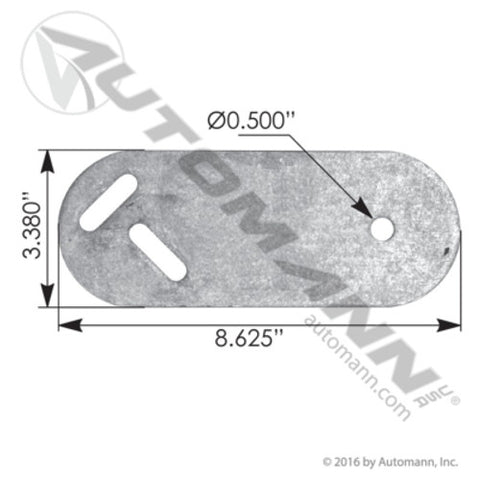Automann M17402PL Guide Assembly Plate Only Kenworth