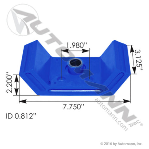 Automann M17411UB Motor Mount Lower Poly Kenworth