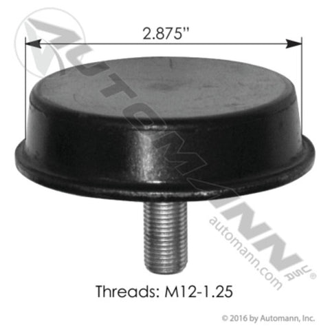 Automann M17416 Spring Bumper Pad Kenworth
