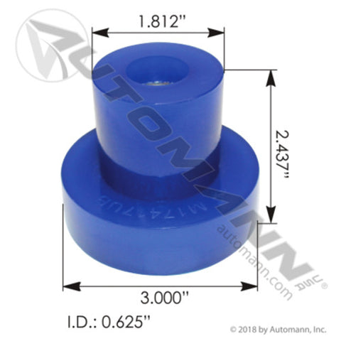 Automann M17417UB Cabin Mount Bushing Poly Kenworth
