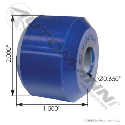 Automann M17478UB Hood Roller Bushing Poly Peterbilt
