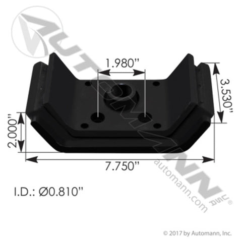 Automann M17493 Motor Mount Bushing Lower Kenworth