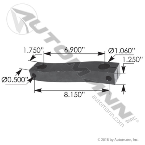 Automann M1847 Side Bar Kenworth