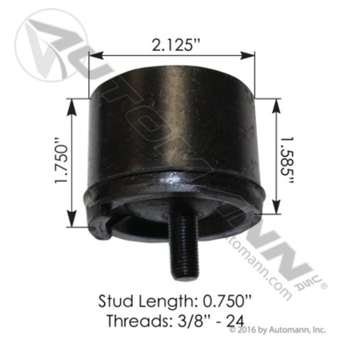 Automann M185 Front Axle Bumper Stop Mack