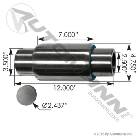 Automann M1980UB Center Beam Bushing Poly Hendrickson