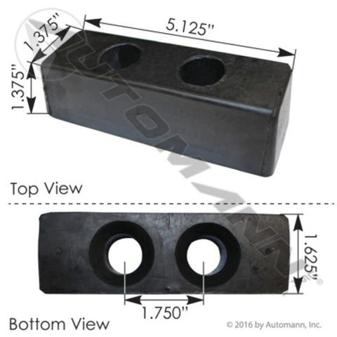 Automann M203035 Motor Mount Bushing Front Lower IHC