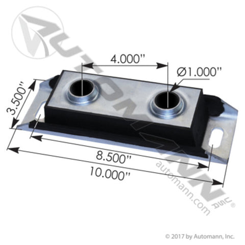 Automann M203048 Motor Mount Bushing Volvo-Autocar-GM