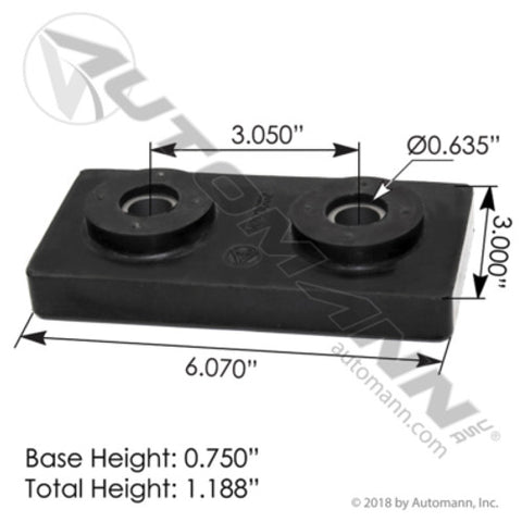 Automann M203052 Motor Mount Bushing Freightliner