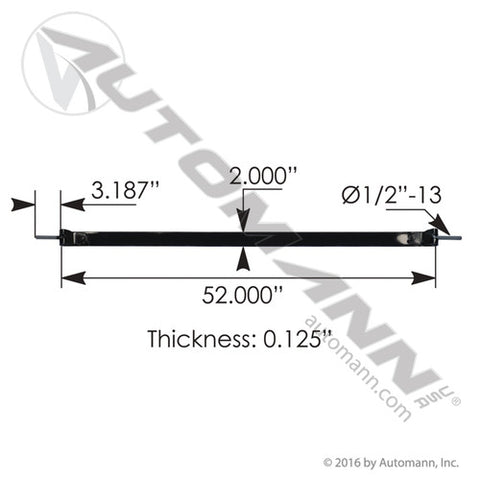 Automann M203211 Fuel Tank Strap Terex