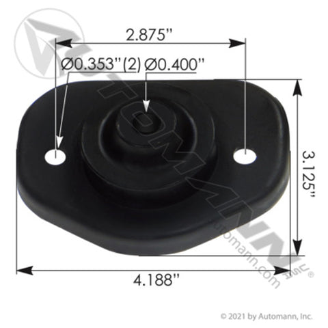 Automann M203215 Radiator Mount Bushing Mack