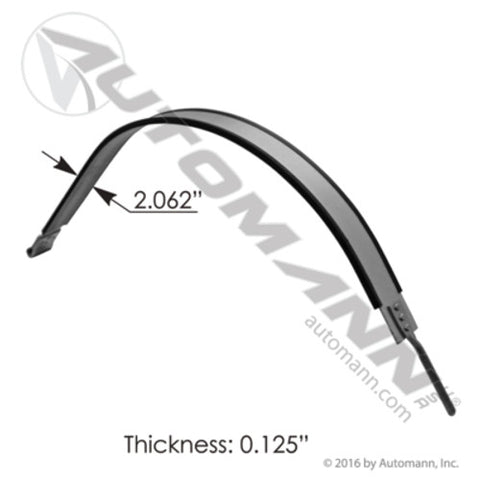 Automann M203596 Fuel Tank Strap Kenworth