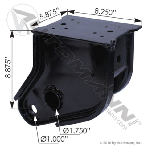 Automann M20730 Hanger Front Side Mount RH Hutch