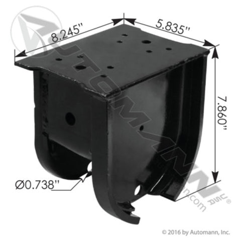 Automann M20734 Hanger Rear Side Mount RH Hutch