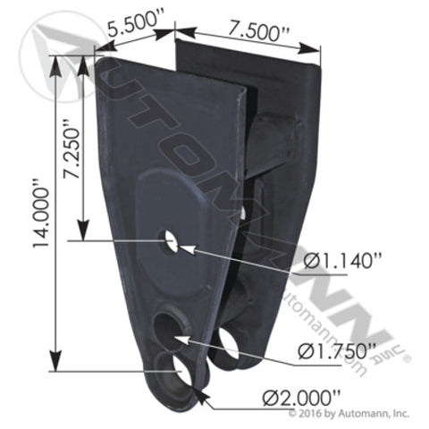 Automann M21454 Center Hanger Hutch
