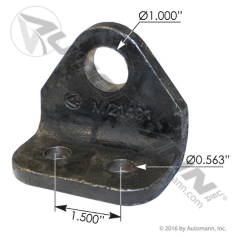 Automann M21491 Spring Mounted Torque Rod Bracket Reyco